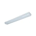 LED Damp-proof luminaire for wall / ceiling, 30W, 4000K, 3700lm, IP54, DALI dimmable, white