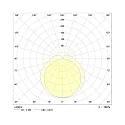 Frisch-Licht LED Damp-proof luminaire, 54W, 4000K, 6300lm, IP50, opal, white