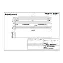 Frisch-Licht LED Damp-proof luminaire, convex, 40W, 4000K, 4800lm, IP40, DALI dimmable, white