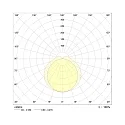 LED Damp-proof luminaire for wall / ceiling, 58W, 4000K, 7300lm, IP54, white