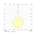 LED Damp-proof luminaire, 56W, 4000K, 5200lm, IP50, opal, white