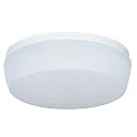 LED Wall and Ceiling luminaire, round, 13W, 4000K, 1500lm, IP54, white