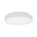 LED Wall / Ceiling luminaire, cylindrical, 4-16W, 3000K, 1700lm, IP40, silk matt, white