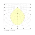 Frisch-Licht LED Recessed Downlight, 10W, 3000K, 1000lm, IP20, faceted reflector, white