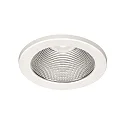 LED Recessed Downlight, 20W, 4000K, 2000lm, IP20, faceted reflector, white