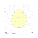 Frisch-Licht LED Recessed Downlight, 30W, 4000K, 3000lm, IP20, faceted reflector, white