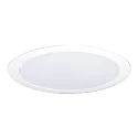 ceiling recessed luminaire Ø19 flat, round IP44, white dimmable