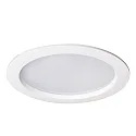 LED Recessed Downlight, 17/21/25W, 3000K, 2100lm, round, IP54, white