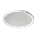 recessed luminaire Ø 17cm round, DALI controllable IP65, white dimmable 15W 1800lm 3000K 70° 70°