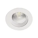 LED Recessed Downlight, 9W, 4000K, 800lm, IP20, swivelling, white