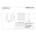 LED Insert grid luminaire module 625, 30W, 4000K, 3800lm, IP20, UGR < 16, white