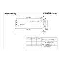 Frisch-Licht LED Halls area luminaire up to 16m, 45W, 4000K, 7000lm, IP40, white