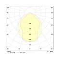 LED Halls area luminaire up to 8m, 183W, 4000K, 26100lm, IP40, white
