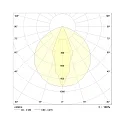 LED Halls area luminaire up to 16m, 183W, 4000K, 26500lm, IP65, white