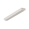 LED Light strip Surfaced /Pendant grid luminaire, 33W, 4000K, 4300lm, IP20, direct, UGR < 19, DALI dimmable, white
