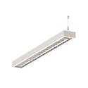 LED Light strip Pendant grid luminaire direct / indirect, 67W, 4000K, 8700lm, IP20, UGR < 19, white