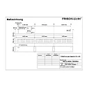 Frisch-Licht LED Light strip Pendant grid luminaire direct / indirect, 84W, 3000K, 11000lm, IP20, UGR < 19, DALI dimmable, white