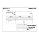 Frisch-Licht LED Light strip Pendant grid luminaire direct / indirect, 84W, 4000K, 11000lm, IP20, UGR < 19, white