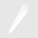 light bar MICROPAL®, UGR<19 / 1127MM / 840 surface-mounted version, DALI controllable, direct IP40, white dimmable