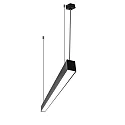 light bar MICROPAL®, UGR<19 / 1127MM / 840 direct, multipower, with suspension kit IP40, black 