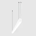 light bar MICROPAL®, UGR<19 / 1127MM / 840 direct, multipower, with suspension kit IP40, white 
