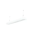 LED Pendant grid luminaire direct / indirect, 39W, 4000K, 5100lm, IP20, UGR < 19, white