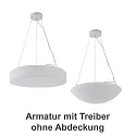 pendant luminaire PREMIUM 7540 Ø 56cm IP20, white dimmable