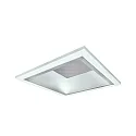 LED Recessed Downlight, 29W, 3000K, 2600lm, microprismatic, IP21, UGR < 19, DALI dimmable, white