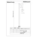 Frisch-Licht accessories wire suspension MICROPAL®, UGR<19 / DIRECT mechanical, white