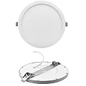 LED Recessed Downlight, Refurbishment downlight, 18W, 4000K, 1500lm, IP40, round, DALI dimmable, white