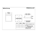 LED Recessed Downlight, Refurbishment downlight, 10/13/18W, 4000K, 1500lm, IP40, white