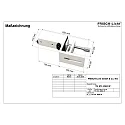 table clip (FL-STL2063MA.15484…) 12-80MM adjustable, silver