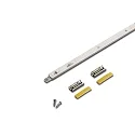 Pluggable LED rod LED Power-Stick S, without dark zones, CRi>95, 20cm, 6 LED, 2.7W 3000K 120°