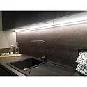 Hera LED under-cabinet luminaire LED ModuLite F, IP20, 230V HVLCS, CRi>90, 30cm, with switch, 5W 3000K 475lm 120°, anodised alu