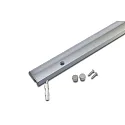 LED under-cabinet luminaire LED ModuLite F, IP20, 230V HVLCS, CRi>90, 60cm, with switch, 10W 3000K 950lm 120°, anodised alu