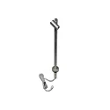 LED Mono Spot for object lighting, seamless height up to 30cm, 24V DC, CRi>90, rotatable, swiveling, 1.5W 3000K 38°, alu