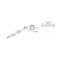 recessed luminaire ECO SR 68 swivelling, set of 1 IP20