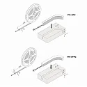 Hera LED Strip TAPE FN-3FC FREECUT 930 / 5M with plug white