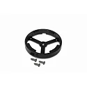 Hera Surfaced ring AR 68, incl. mounting screws, black