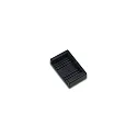 Accessory for 24V power track Flat Track - end cap, black
