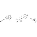 Hera LED 24 recessed plug / power plug element, suitable for wood, from 10mm thickness