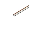 LED Track 24V DC power track, 100cm, can be shortened individually, incl. fastening screws, anodised alu