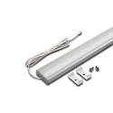 Flat surface mount LED luminaire LED Top-Stick H, IP20, with LED 24 connecting cable, CRi> 95, 121cm, 30W 3000K