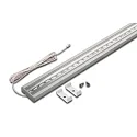 Flat surface mount LED luminaire LED Top-Stick HR, IP20, with LED 24 connecting cable, CRi> 95, 121cm, 30W 3000K