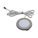 LED panel luminaire Dynamic FR 68-LED, IP44, with LED 24 Dynamic connection, CRi>90, 4W 2700-5000K 270lm 110°, matt chrome