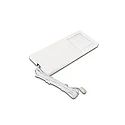 LED under-cabinet luminaire LED Slim-Pad F, IP20, homogeneous area light, LED24 connection, 5W 3000K, white