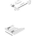 Hera LED area lightbar LED 2-Link FLOOD, 60cm, for LED 2-Link profiles, CRi>95, 10.4W 4000K 600lm 120°, anodised alu