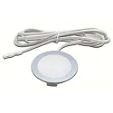 HV LED panel luminaire FR 68-LED, recessed/surface mount, IP20, 230V HVLCS, 3W 4000K 200lm 110°, matt chrome
