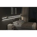 wall luminaire INTERO-LINE 60CM (NV) up / down, tunable white IP20, black matt 