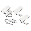 3pc. set of LED under-cabinet luminaire LED Slim-Pad F, IP20, with IR dimmer + transformer LED 24 / 30W, 5W 3000K, white